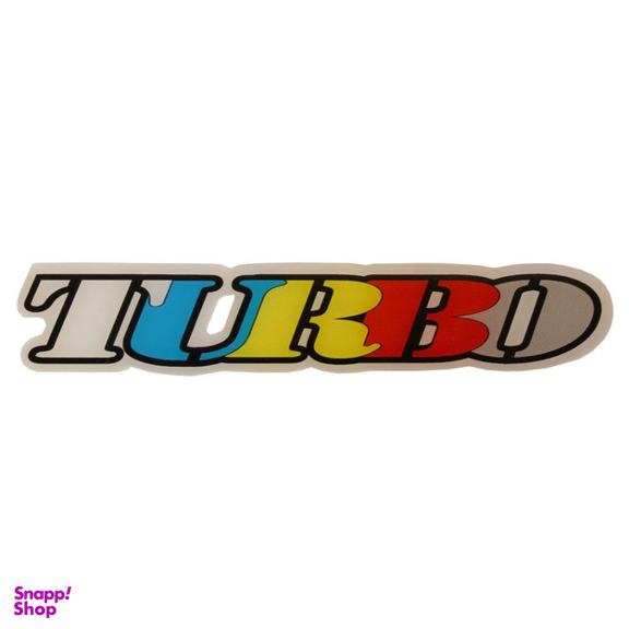 برچسب بدنه خودرو مدل ژله ای طرح توربو کد turbo-c