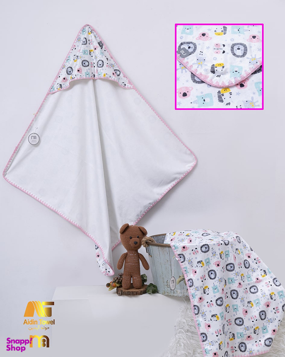 پتو نوزاد مادرکر مدل حیوانات سایز 80×80 سانتی متر