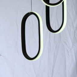 چراغ آویز چشمه نور کد L6407/3BK