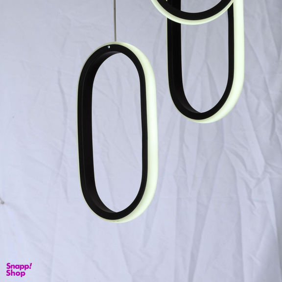 چراغ آویز چشمه نور کد L6407/3BK