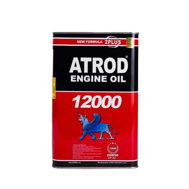 روغن موتور آترود مدل 12000 20W50 کد 110006 حجم 4 لیتر