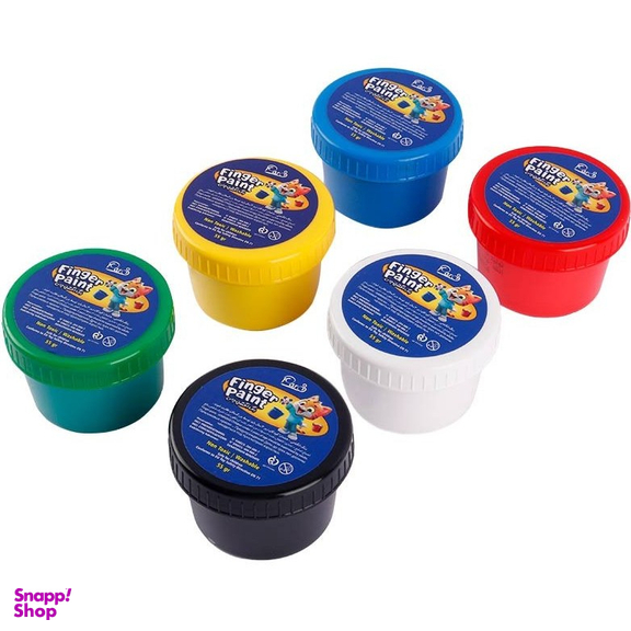 رنگ انگشتی 6 رنگ پارس کد RFP6
