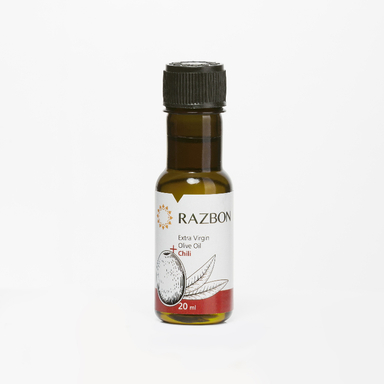 روغن زیتون فرابکر رزبن با طعم چیلی حجم 20 میلی لیتر