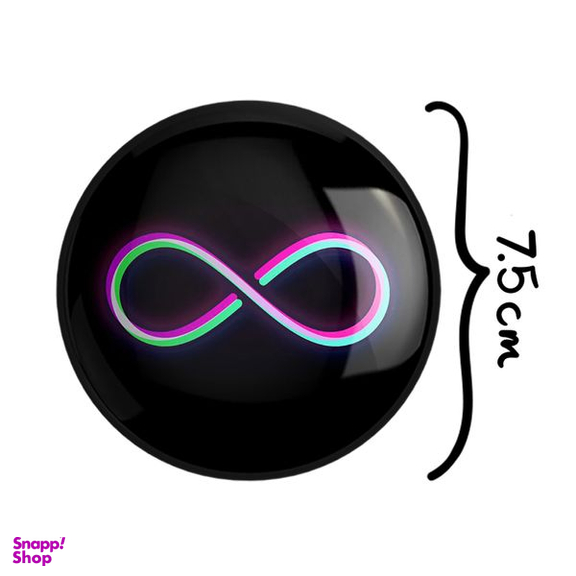 آینه جیبی خندالو طرح عاشقانه مدل تاشو کد 27104