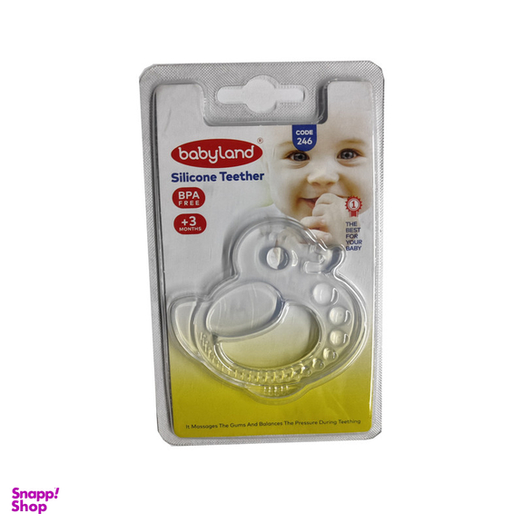 دندان گیر کودک بیبی لند مدل اردکی کد 246