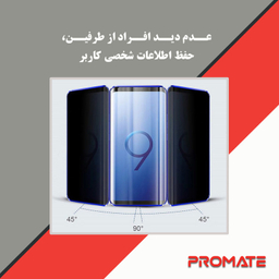 محافظ صفحه نمایش حریم شخصی پرومیت مدل Resistant مناسب گوشی موبایل سامسونگ Galaxy S24 FE