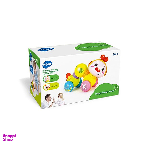 بازی آموزشی هولا مدل کرم موزیکال کد 997