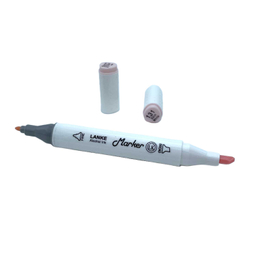 ماژیک راندو دو سر لانک رنگ Skin White کد 131