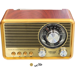 اسپیکر رادیویی بی سیم قابل حمل کی برود مدل KTF-2019