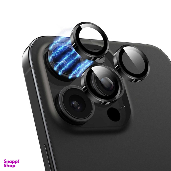 محافظ لنز دوربین گوشی موبایل گرین لاین مدل Classic Camera Lens مناسب اپل iPhone 16 Pro / Pro Max
