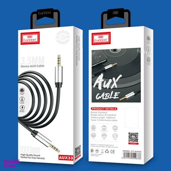 کابل صدا ارلدام مدل ET-AUX33 طول 1 متر