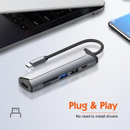 هاب 6 پورت 100 وات الدینیو مدل DS-56H