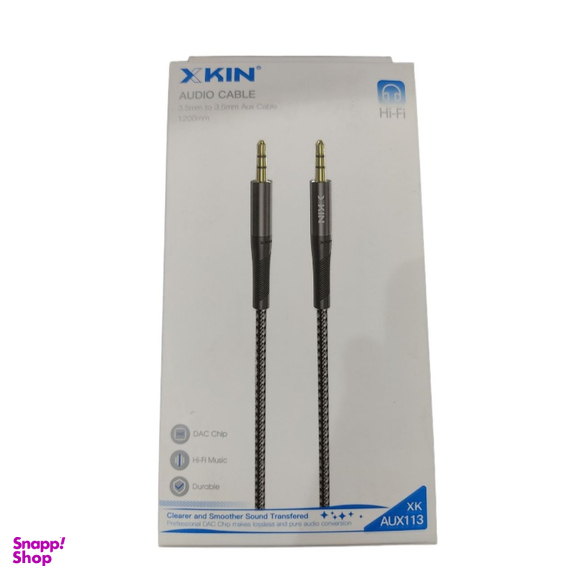 کابل دیتا Jack 3.5mm ایکس کین کد XK-AUX113 طول 1.2 متر