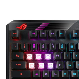 کیبورد بی سیم مخصوص بازی ایسوس مدل ROG Claymore II Aura RGB