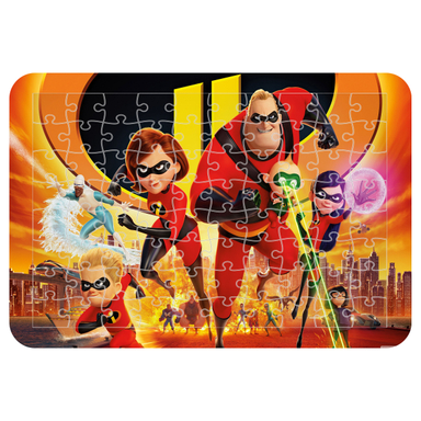 پازل 54 تکه اطلس آبی طرح کارتون شگفت انگیزان مدل P1714