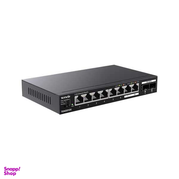 سوییچ غیرمدیریتی 8 پورت 2.5G تندا مدل TEM2010X