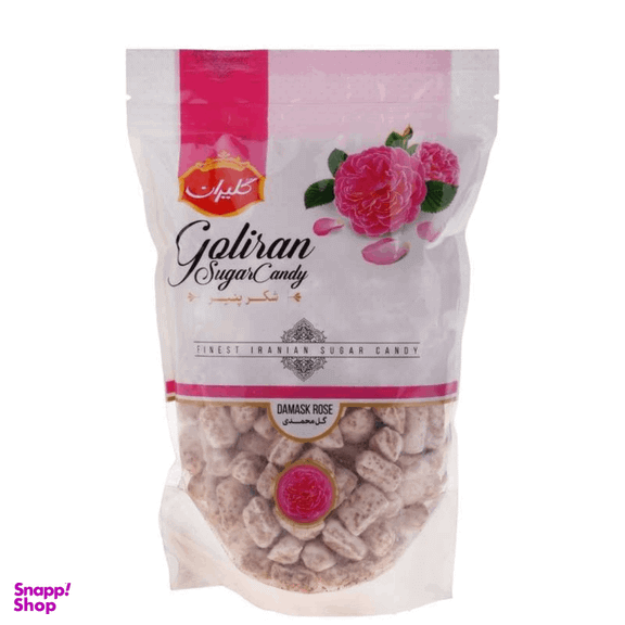 شکر پنیر گل محمدی گلیران وزن 500 گرم