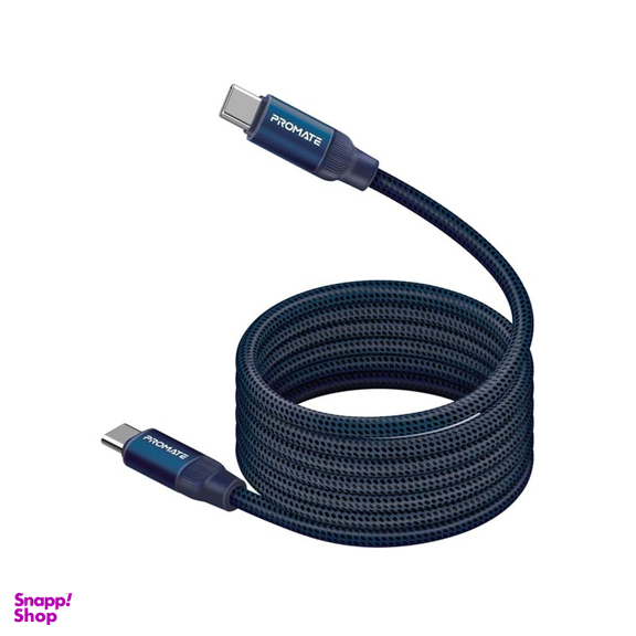 کابل دیتا USB-C پرومیت مدل Springy طول 1.2 متر