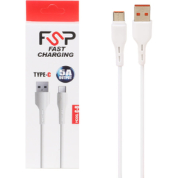 کابل دیتا سوپر فست Type-C اف اس پی مدل C-8 طول 1 متر
