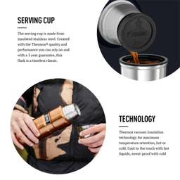 فلاسک ترموس مدل KING گنجایش 0.47 لیتر