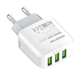 شارژر دیواری 17 وات کینگ استار مدل KW163A PD به همراه کابل MicroUSB