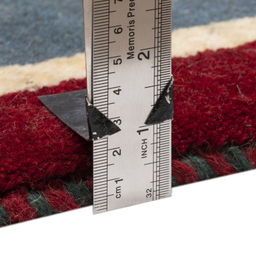 گبه دستباف سی پرشیا کد 122408 سایز 90x59 سانتی‌ متر