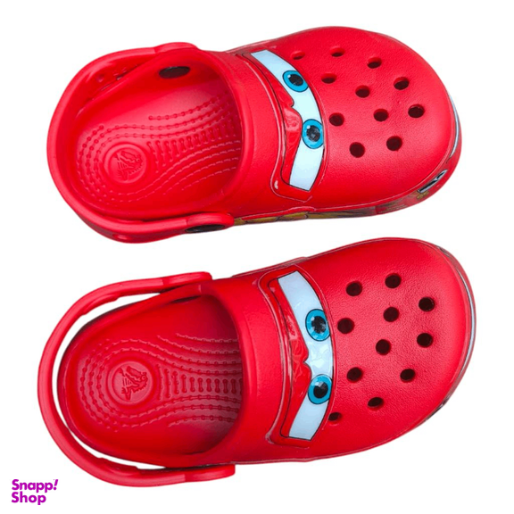 صندل پاپا کد 129110 مدل ماشین ها رنگ قرمز