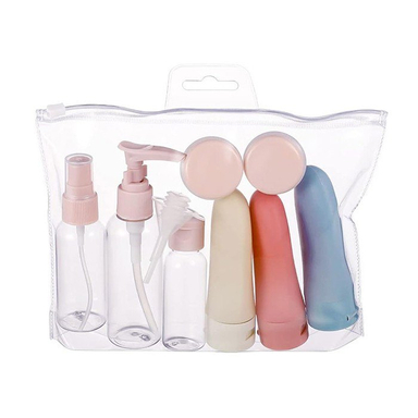 ست محفظه بهداشتی سفر کد 5 مجموعه 8 عددی