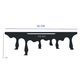جاکلیدی دیواری آبان مدل چکه
