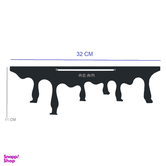 جاکلیدی دیواری آبان مدل چکه