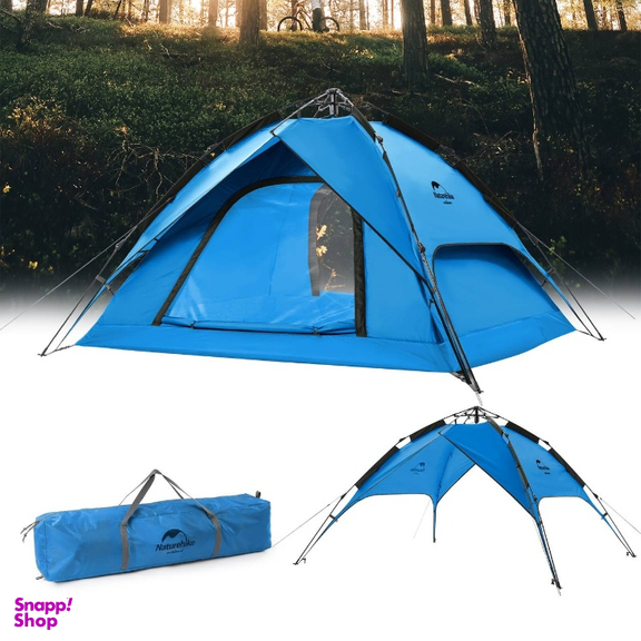 چادر 4 نفره اتوماتيک Naturehike مدل Dual use PopUp 4 Auto کد ZP008