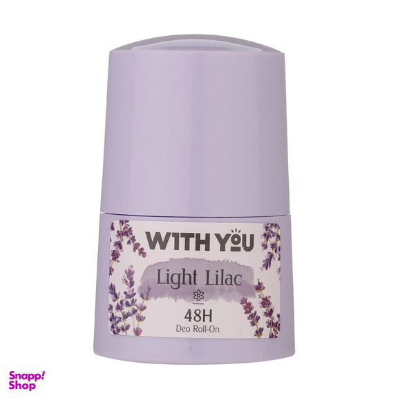 رول ضد تعریق زنانه ویت یو مدل Light Lilac حجم 50 میلی لیتر