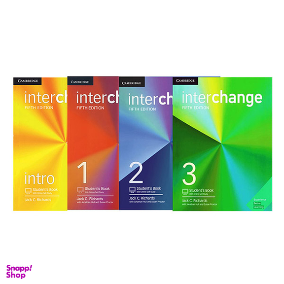 کتاب Interchange اثر Jack C. Richards انتشارات کمبریدج 4 جلدی