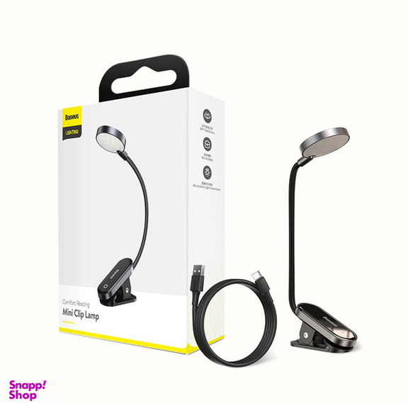 چراغ مطالعه گیره دار باسئوس مدل Mini Clip Lamp
