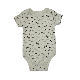 بادی آستین کوتاه نوزادی مدل 6232 مجموع 2عددی رنگ ابی