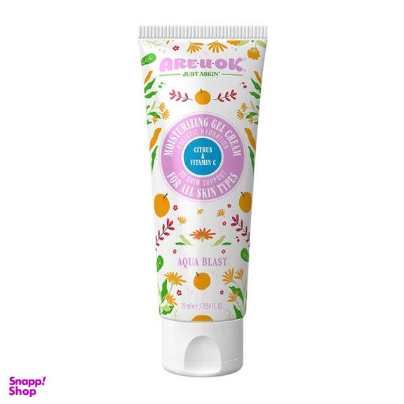 ژل آبرسان آر یو اوکی مدل Citrus And Vitamin C حجم 75 میلی لیتر