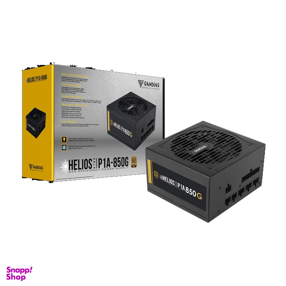 منبع تغذیه کامپیوتر گیم دیاس مدل HELIOS P1A-850G Fully Modular
