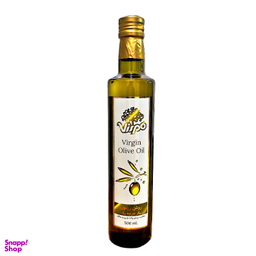 روغن زیتون بکر درجه یک ویسپو حجم 500 میلی لیتر بسته ۱۲ عددی