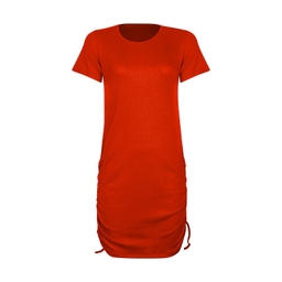 پیراهن زنانه ناتوسا مدل NT825-13 رنگ آجری