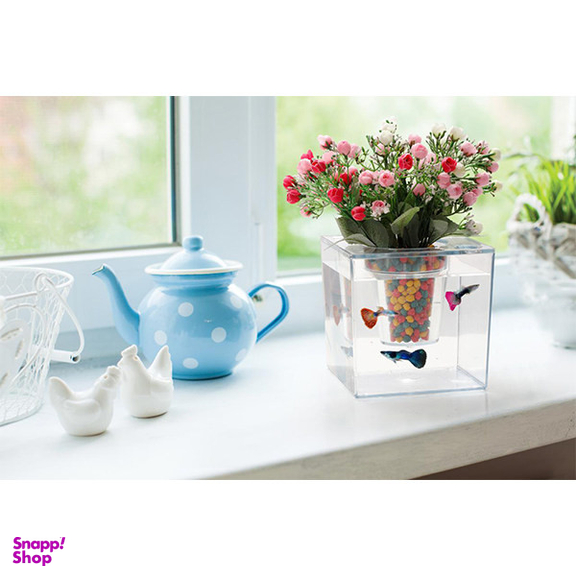 آکواریوم مدل گلدان دار