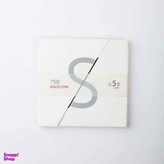 سکه گرمی 18 عیار طلای سیف مدل S505 وزن 2.5 گرم - 5 عدد سکه 0.5 گرمی