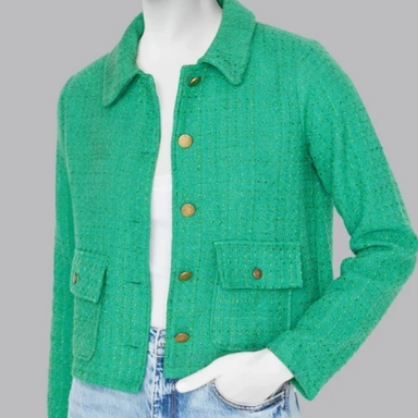 کت رسمی زنانه مدل GD-o-20219199 رنگ سبز