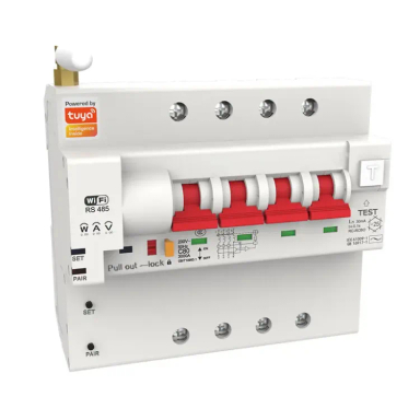 کلید محافظ هوشمند مدل PST-RCBOM-4P