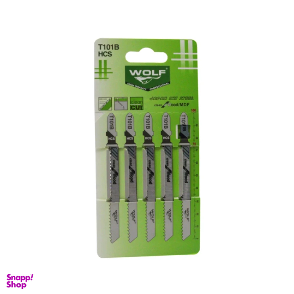 تیغه اره عمودبر ولف مدل YPK-WOOD/MDF-T101B مجموعه 5 عددی