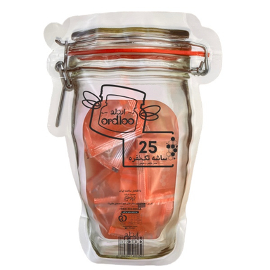 عسل تکنفره اُردلو بسته 25 عددی