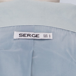 کت زنانه سرژه مدل 228138 رنگ آبی