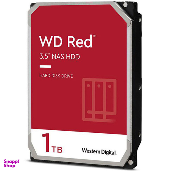هارد دیسک اینترنال وسترن دیجیتال مدل Red WD10EFRX ظرفیت 1 ترابایت