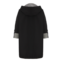 بارانی زنانه السانا مدل فرانه کد 231401 رنگ مشکی