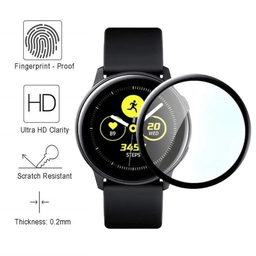 محافظ صفحه نمایش بوف مدل FullGlue Flexible مناسب برای ساعت هوشمند سامسونگ Galaxy Watch 4/5 /Active 2/1 40mm
