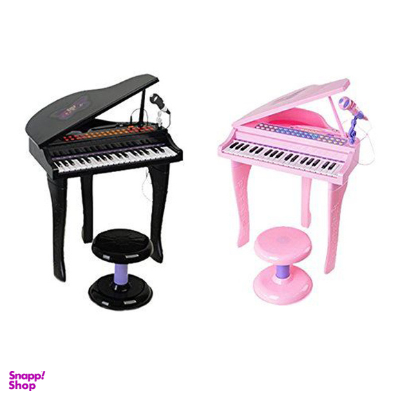 اسباب بازی موزیکال مدل پیانو پایه دار و میکروفون کد 88022
